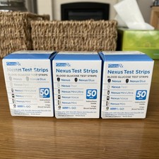 GlucoRx Nexus Blood Glucose Test Strips X 150 Expiry February 2027