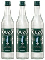 Ouzo Tirnavos Green 3X 0,7L 37,5% | Katsaros | Mild