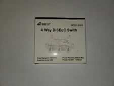 FTA Satallite DiSEqC 4x1 Switch 47-2300MHz 450mA 12-20V