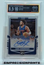 2024-25 Panini Donruss Optic - Signature Series Cade Cunningham Arena Club 8.5