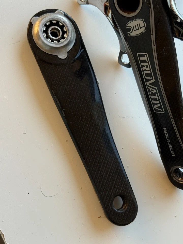 TruVativ Rouleur Crankset MTB 172.5 GXP Direct Mount Carbon Fiber - Image 2 of 4