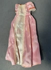 1973 Curl Tuli Chan Tulip Francie Doll Pink Satin Dress MOD vintage Barbie