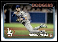 2024 Topps Enrique Hernandez Los Angeles Dodgers #398