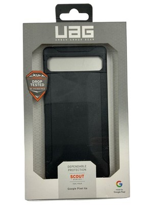   UAG Scout Series Case for Google Pixel 6a   Black Rugged Slim Fit  