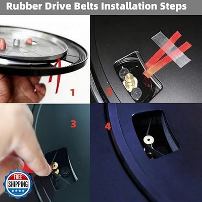 KP-3022 Cinghia Piatta Compatibile Con KENWOOD KP-3022 Giradischi - Foto 5