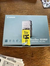 Canon PowerShot Digital ELPH SD300 / Digital IXUS 40 4.0MP Digital Camera Tested