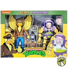 Teenage Mutant Ninja Turtles Ace Duck and Mutagen Man Figure Set 2021 NECA 54226