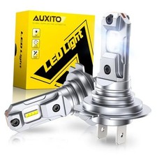 Bulbs, 500 h7ll LED Super Bright, Mini Size, Plug N Play, Long Lifespan, H7