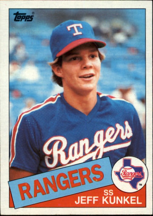 1985 Topps #288 Jeff Kunkel - BB