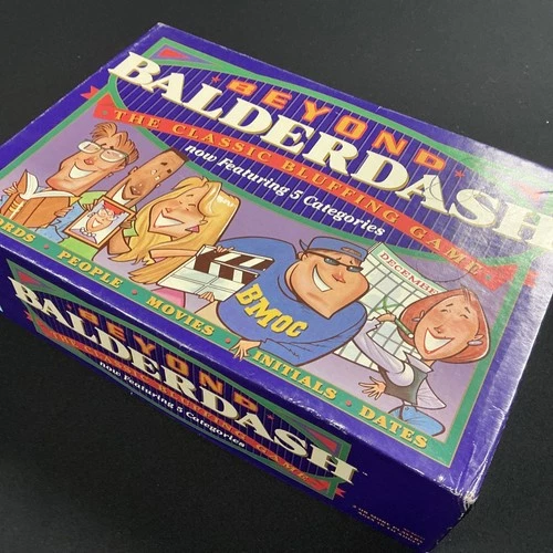Vintage BEYOND BALDERDASH Party Game Parker Brothers 1997 Edition Complete 100%