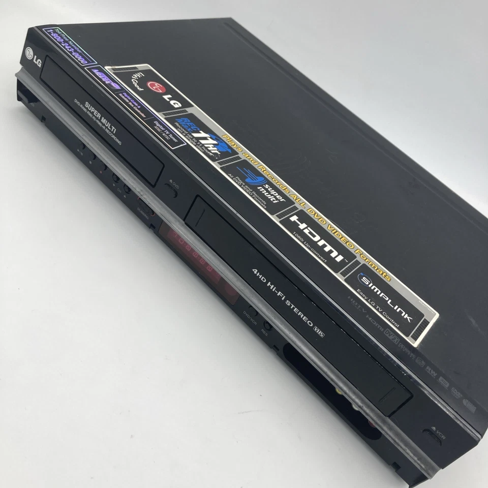 Grabadora LG RC797T Super Multi DVD/VHS con Sintonizador Digital ¡¡LEER!!!Funcionamiento probado Foto 2 de 4