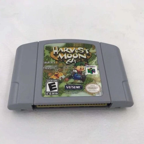 Harvest Moon 64 - Nintendo 64 (N64) Great for collectors Classic adventure