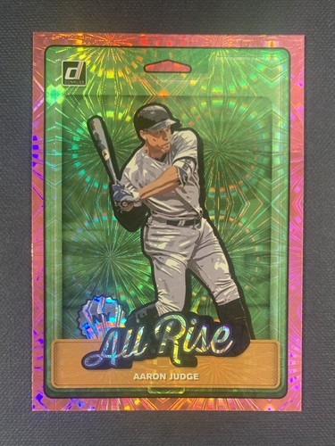 Aaron Judge [Pink Firework] #N1 2019 Panini Donruss Nicknames card