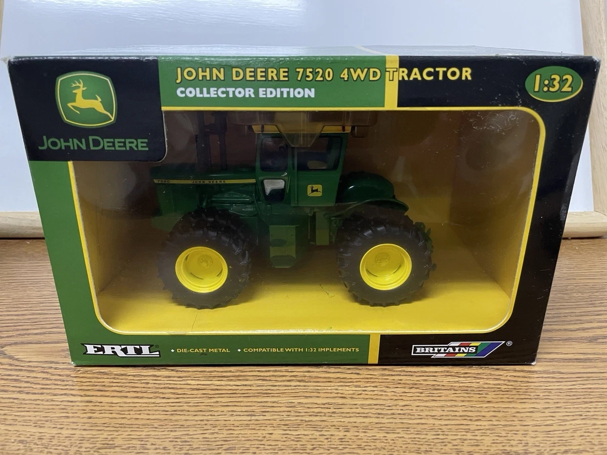 John Deere Tractor 1:32 Vintage Manufacture Diecast Farm Vehicles