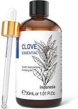 1 Fl Oz Clove Oil for Teeth and Gums, Oral Care, DIY Clean Spray, Aromatherapy,