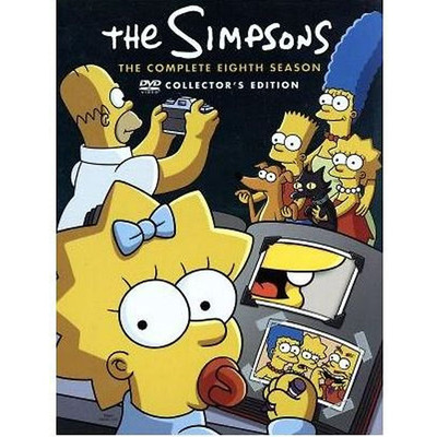 The Simpsons Season 8 DVD Collector's Box Matt Groning (Draft Executive Used 2