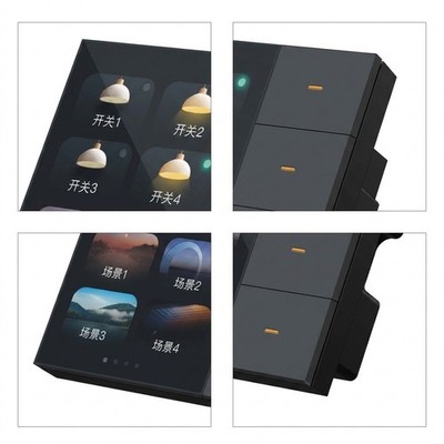 Schlankes Design Smart Touch Panel 3 5 Zoll Controller für Tuya Home Systeme