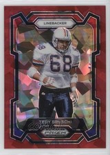 2024 Panini Prizm Draft Picks Red Ice Prizm Tedy Bruschi #87 0hk3