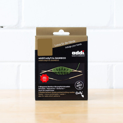 addiCraSyTrio Bambus - 24 cm - Stricknadeln / Knitting Needles