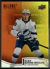 Alex Barre-Boulet 2021-22 Upper Deck Allure #R-44 Rainbow Orange-Yellow  Kraken