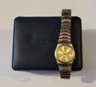 Vintage working Seiko 5 21J 34mm dartboard automatic day/date watch 7S26/2820