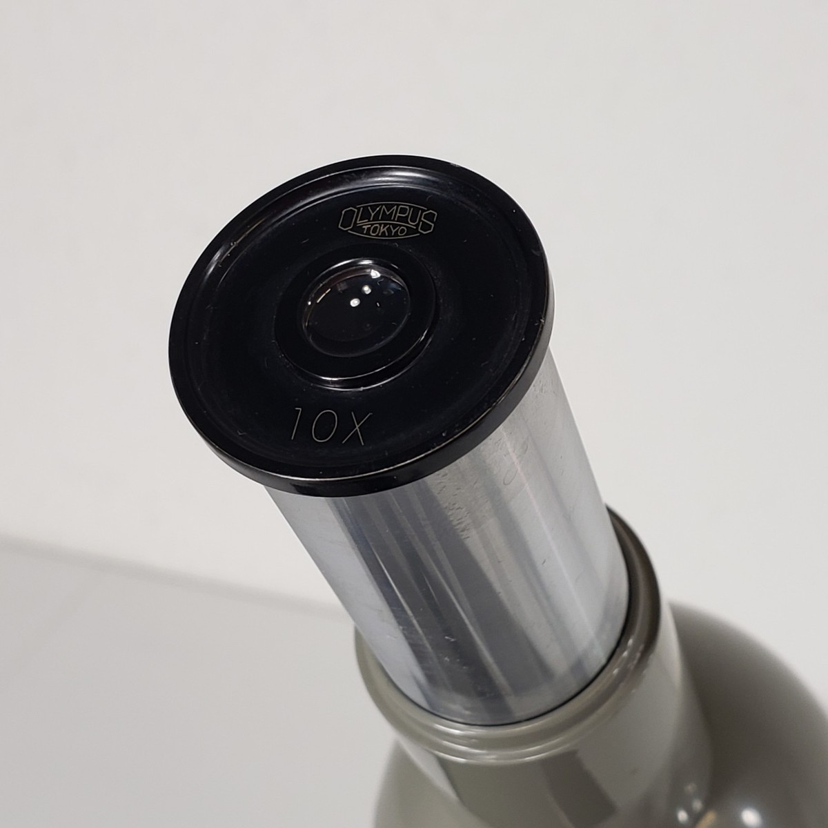 Tested Vintage Olympus Tokyo Monocular Microscope With Illuminator