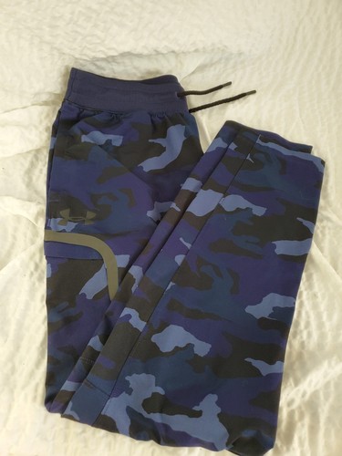 Under Armour Men Sportstyle Elite Cargo Pants 1364880 Black Camo 001 XL