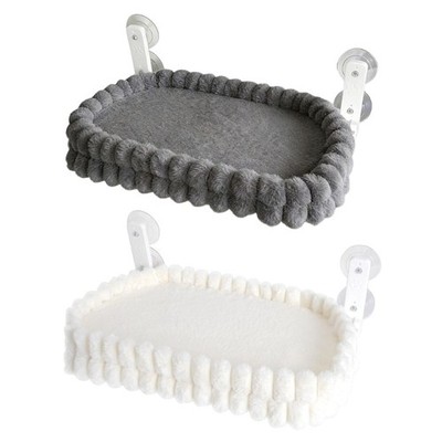 Cats Hammock Warm Secure for Active Felines Furniture Window Suction Cup Mount