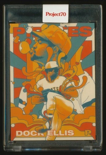 Topps PROJECT 70 DOCK ELLIS by Matt Taylor card 408 IN-HAND!