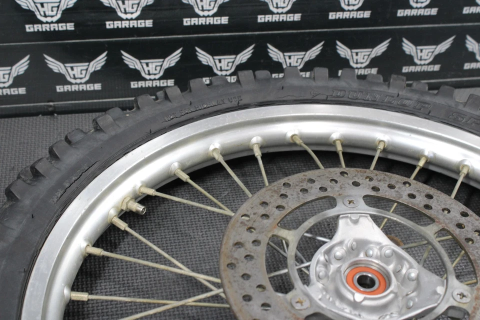 Suzuki RM85 2003 OEM 17" X 1,40" rueda delantera buje 54111-02B42 55311-02B00 Foto 4 de 4