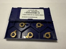Vargus Carbide Inserts D16.0318.00GRGN39 Qty 5