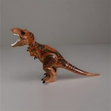 LEGO Jurassic World T-Rex Brown Minifigure Movable Joints