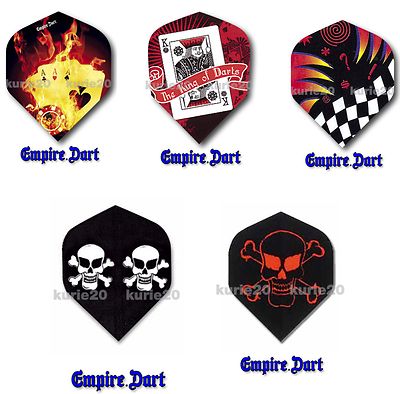 Empire Dart Flights (5Sets/15Stk.) , 5 verschiedene Motive