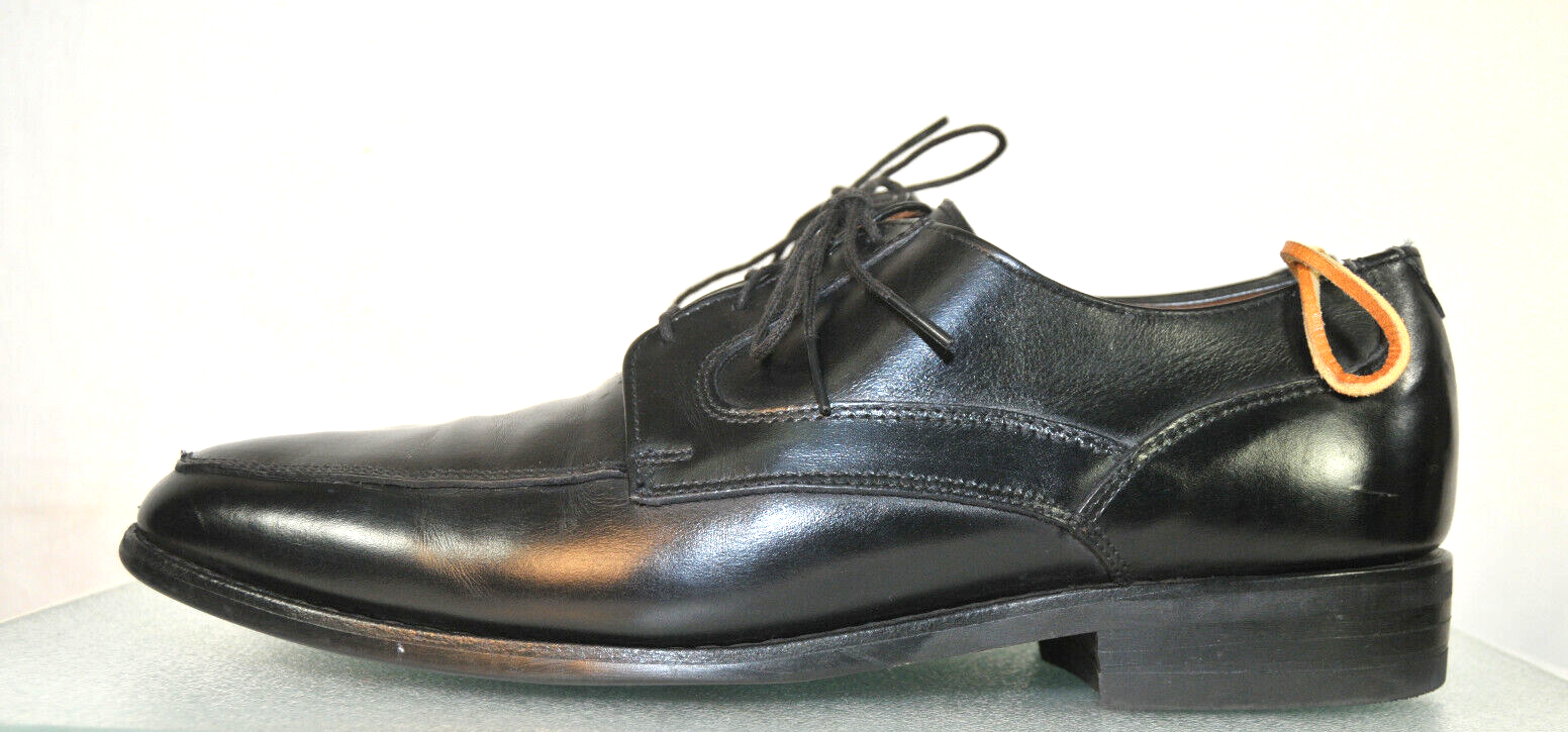 SAOLA Blucher Allen Edmonds Montgomery uomo taglia 9 D punta divisa made USA nero