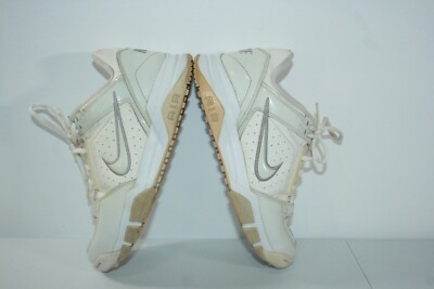 Vintage Nike Air Mens White Lace Up 2004 Sneaker Shoes 040103 IY Size 9.5 Vintage Nike Air Mens White Lace Up 2004 Sneaker Shoes  main image 4