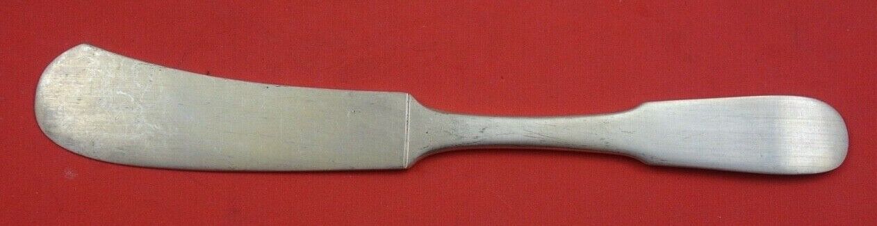 Moulton by Old Newbury Crafter Sterling Silver Master Butter Flat Handle  6 3/4"