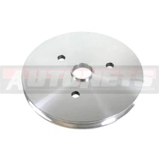 Small Block Chevy ALUMINUM CRANKSHAFT PULLEY 1 GROOVE SWP SHORT WATER PUMP SBC