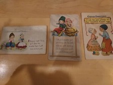 Easter Children Set Dutch Children Easter Greetings Postcard Vintage plus 2 more