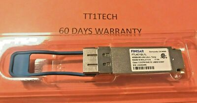 NEW FINISAR FTL4C1QL1L 40GBASE-LR4 41.2GBPS 2KM DUPLEX LC QSFP+ TRANSCEIVER 