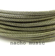 5 ft. Gibson OEM Spec Cloth Covered Push Back Wire w/ Braided Shield - USA Made