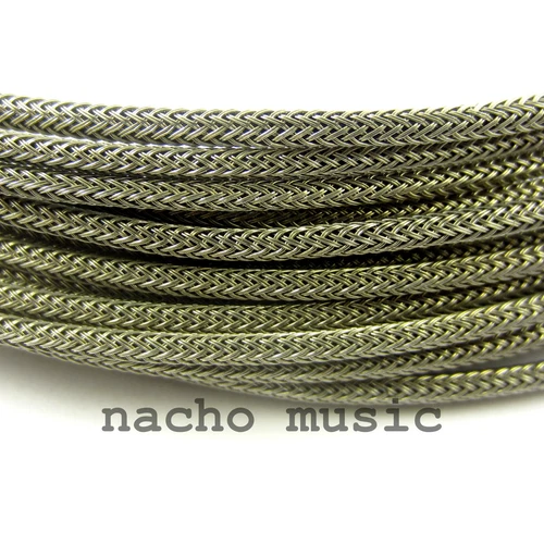 5 ft. Gibson OEM Spec Cloth Covered Push Back Wire w/ Braided Shield - USA Made