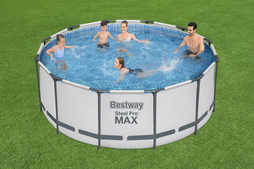 Bestway Swimming Pool ?366x122 Steel Pro MAX Pool Rund Schwimmbecken Modell 2022 - Bild 3 von 4