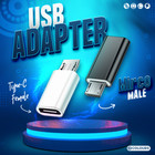 New Micro USB Male to USB C Female Type C Adapter Port Converter Connector HQ Oz