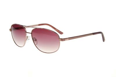 NEW SU2C Brown FIGHTER Aviator Sunglasses 56mm with Case