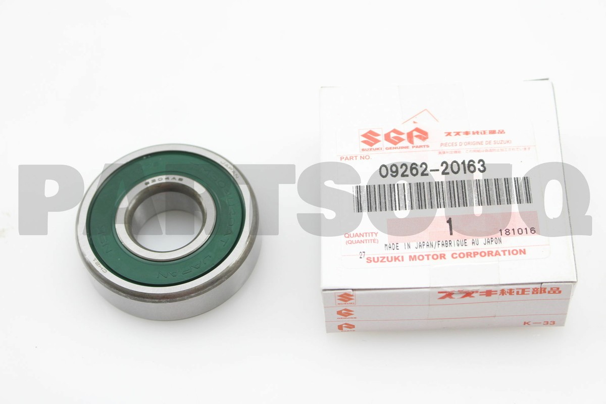0926220163 Genuine Suzuki BEARING 20X52X15 09262-20163 | eBay