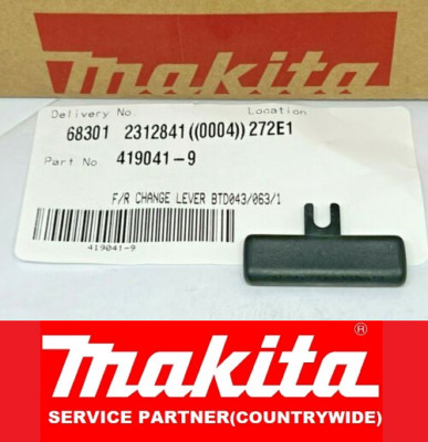 Original Makita Wechselhebel 419041-9 Vorwärts/Rückwärts LXDT08 BTW103 BTD130 DTW285