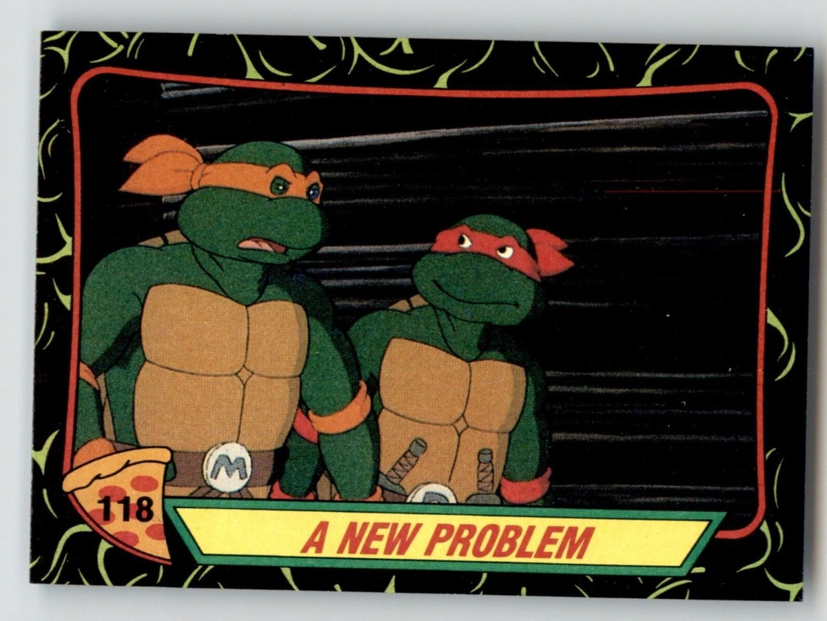 1989 TOPPS TEENAGE MUTANT NINJA TURTLES SERIES 2 / C DROP DOWN