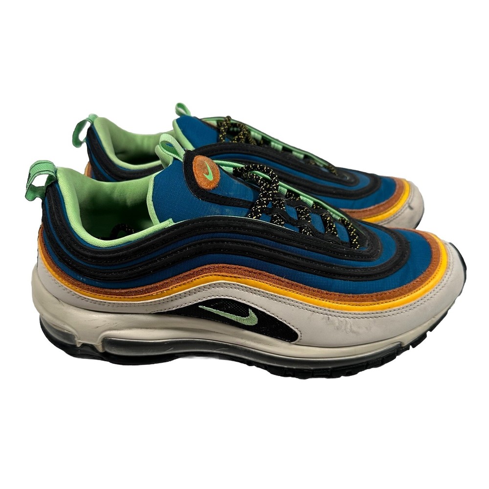 Nike Air Max 97 Green Abyss Illusion Mens Sneakers Size 8.5 CZ7868-300