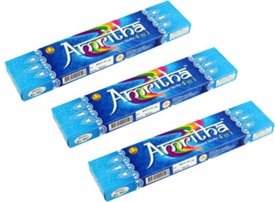 Incense Sticks | AMRITHA Joss Sticks Sets of 3 x 24 Incense  Sticks Fragrances 