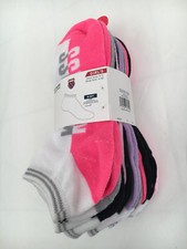 K-Swiss Teen Girl NWT Low Cut Socks 10 pairs Tennis Gym Sports Multicolor
